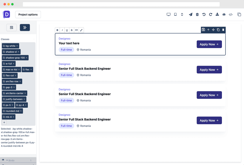 DESIGNOO by INNTECH | AI & Automation Agency