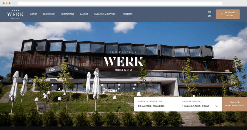 HOTEL WERK by INNTECH | AI & Automation Agency