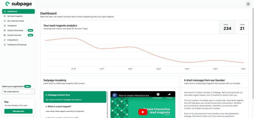 Subpage by INNTECH | AI & Automation Agency