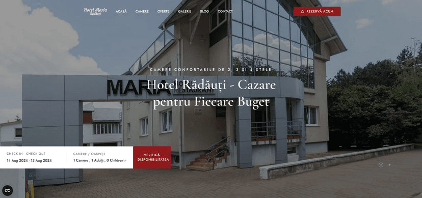 Hotel Radauti by INNTECH | AI & Automation Agency